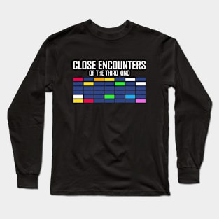 Close Encounters of the Third Kind, Musical-tone Color Code Board Long Sleeve T-Shirt